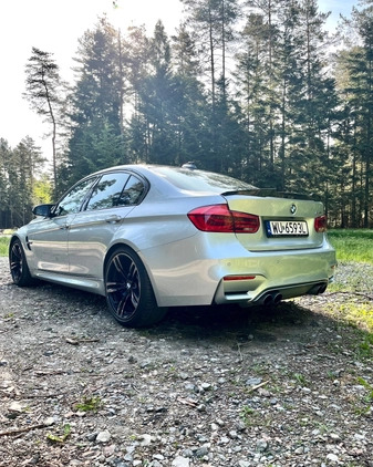 BMW M3 cena 220011 przebieg: 84000, rok produkcji 2016 z Byczyna małe 154